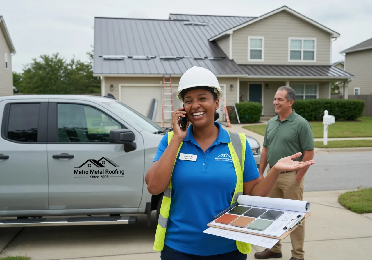 Storm Damage Metal Roof Repair in Iron City, TN